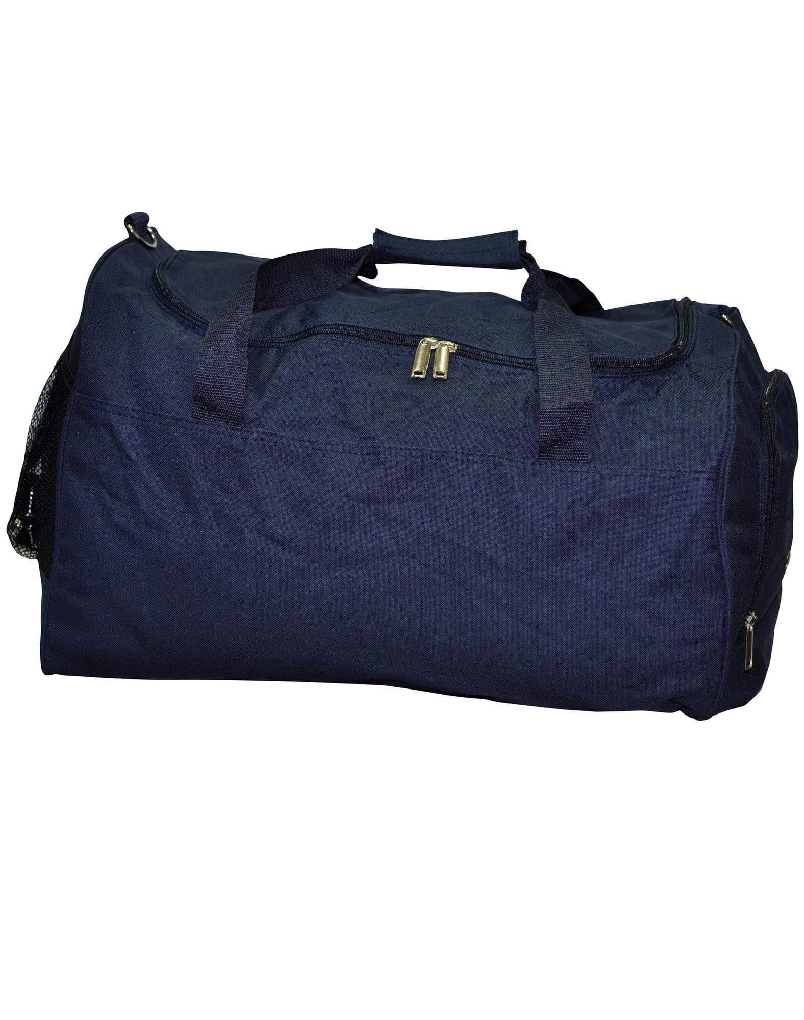 Basic Sports Bag B2000 Active Wear Winning Spirit Navy "(w)51cm x (h)35cm x (d)38cm, 67.8 Litres Capacity"